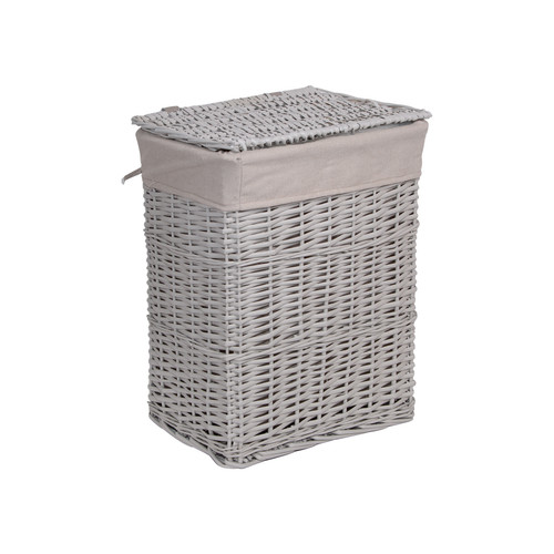 Grey paint laundry wicker - paint,