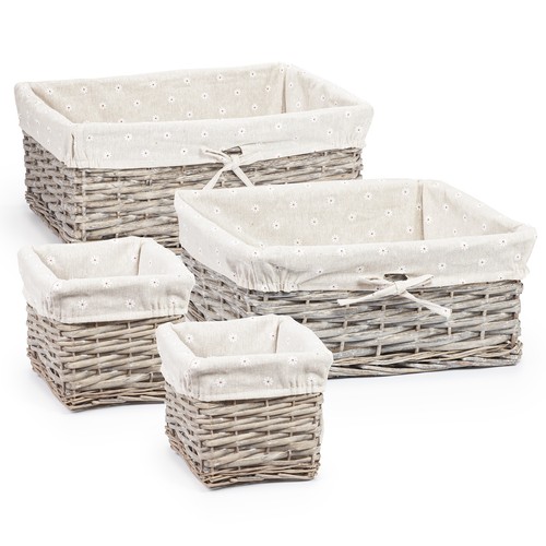 Wicker willow gift hamper - 4,
