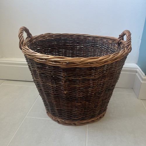 Vintage wicker brown woven - vintage,