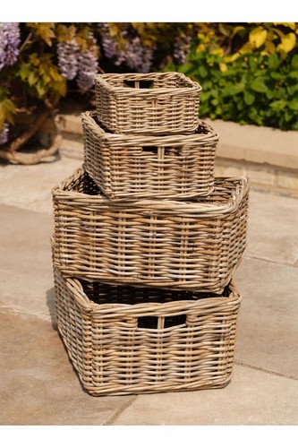 Kubu wicker handmade basket - handmade,