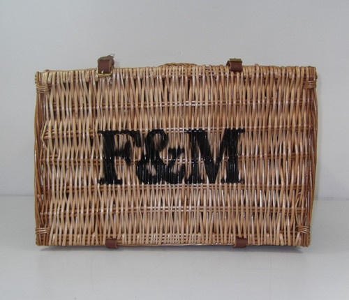Wicker basket hamper - basket,