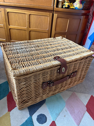 Large wicker picnic - wicker,
