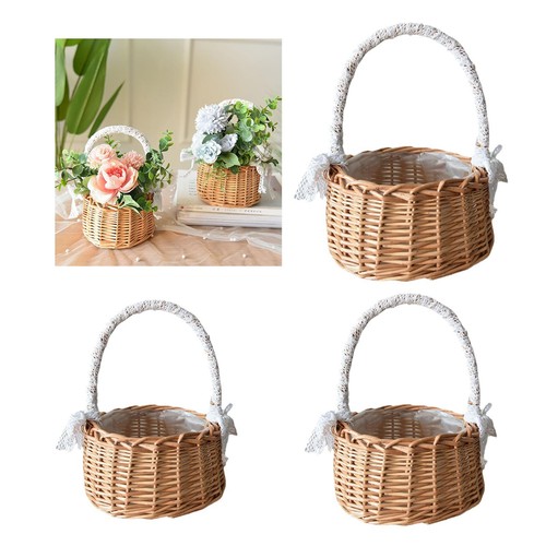 Large rattan basket - large,