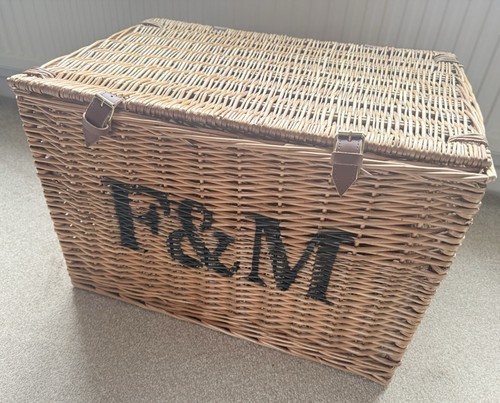 Fortnum mason wicker basket - wicker,