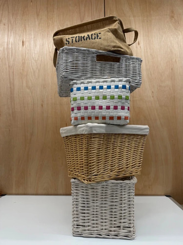 Large wicker woven - x, &