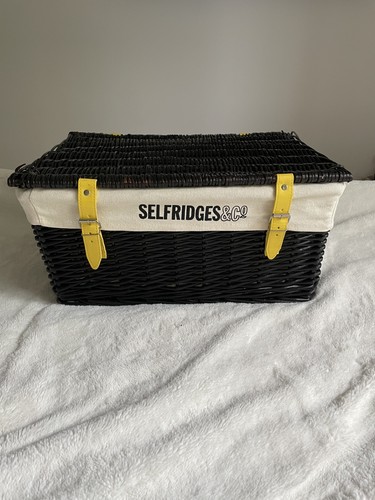Selfridges hamper wicker - &, co