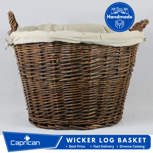 Handmade large rustic wicker - handmade,