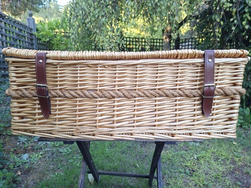 Basket wicker hamper storage - wicker,