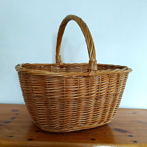 Wicker basket large - wicker, basket.