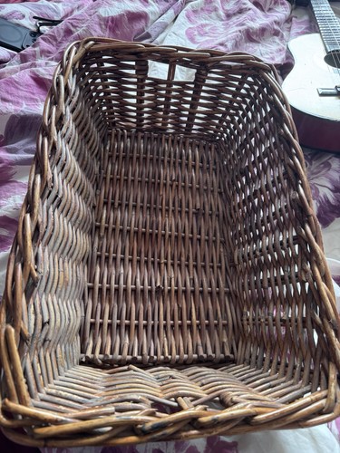 Wicker basket large 56x38x18cm - basket,
