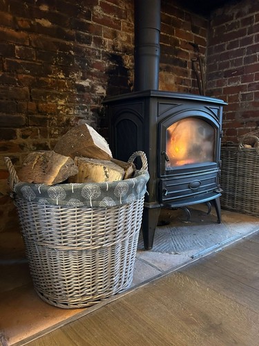 Large grey wash wicker - large, grey-wash