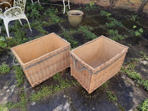 Large wicker storage baskets - wicker,
