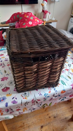 Wicker basket large - wicker,