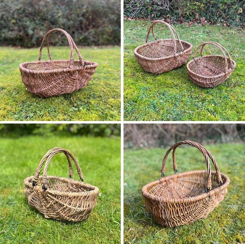 Garden trug basket flower - garden,