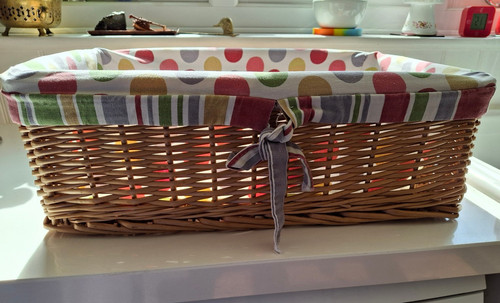 Large rectangular wicker