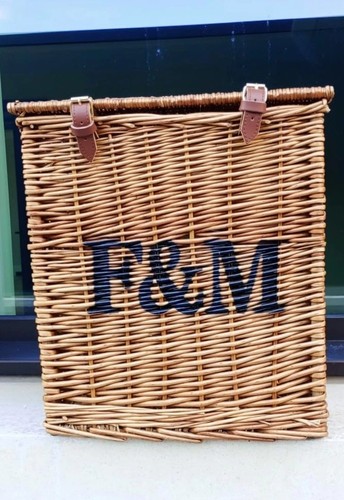 Large wicker hamper - f&m,