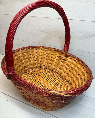 Large vintage wicker - vintage, shopping