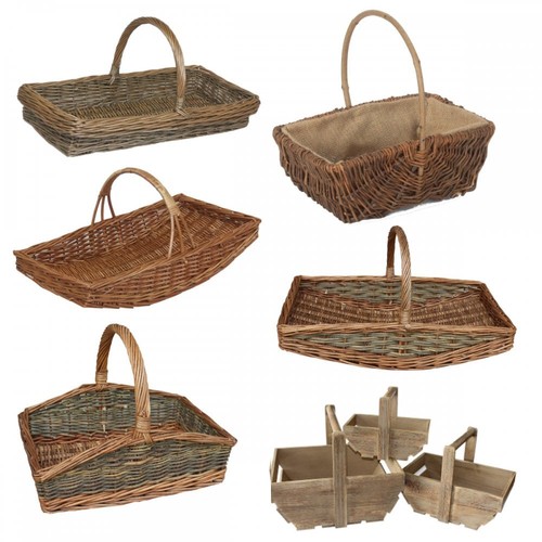 Garden trugs wicker - wicker, willow