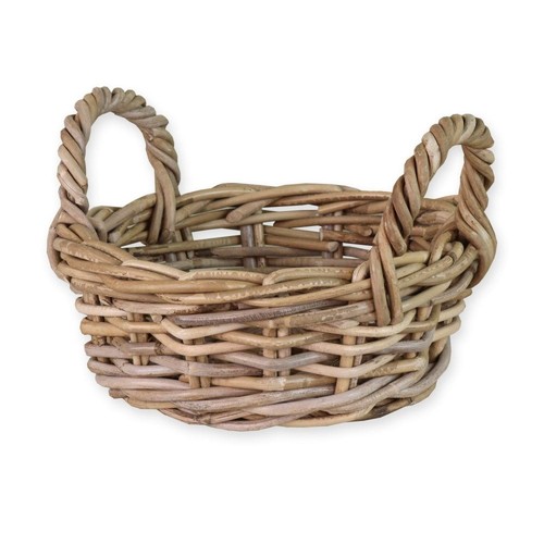 Rattan wicker basket small - basket,