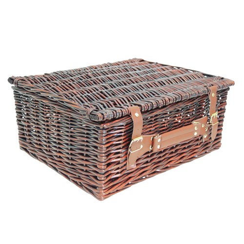 Empty wicker hamper - empty,