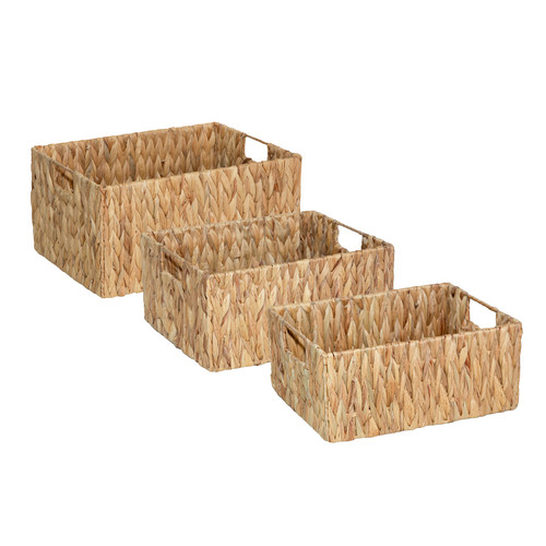 Water hyacinth wicker storage - hyacinth,